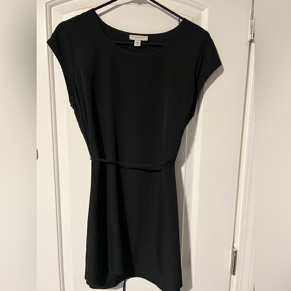 Black Dressy Maternity Top Medium